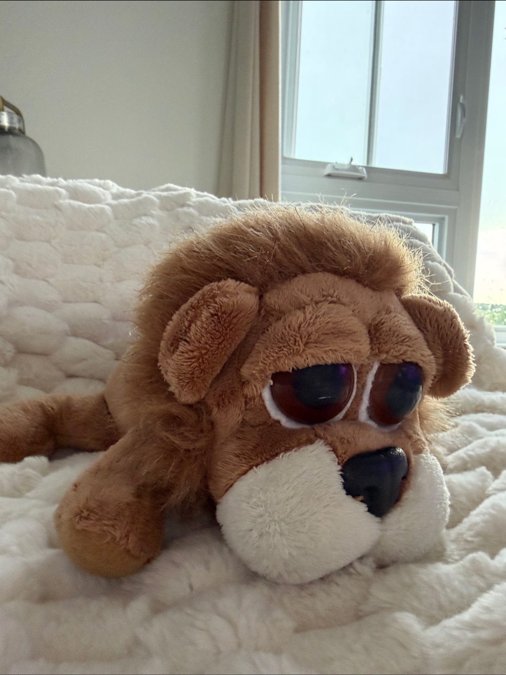 Russ Lil Peepers Carnie Lion Plush EUC